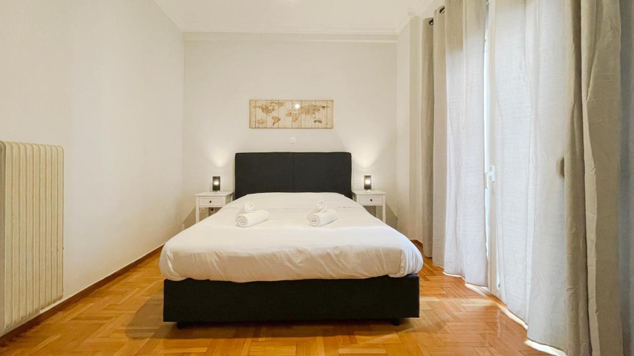 Kodrigktonos Central 77Sqm Apt In Viktoria Athens Luaran gambar