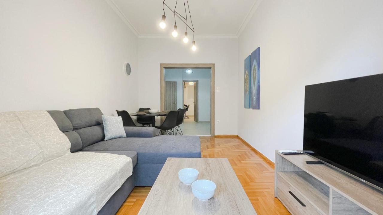 Kodrigktonos Central 77Sqm Apt In Viktoria Athens Luaran gambar